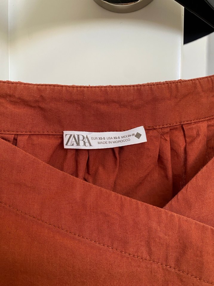 Zara farklı tasarımda gömlek - bluz - tunik - Görsel 3