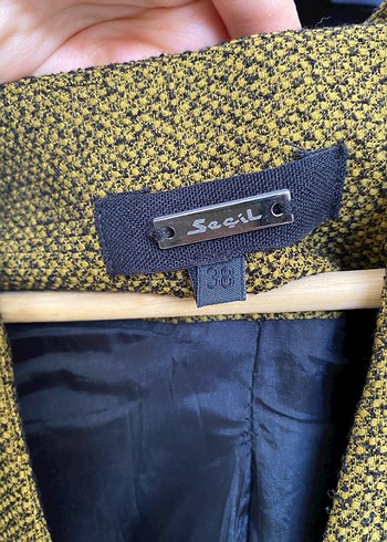 Seçil kadın uzun blazer 38 - Görsel 3