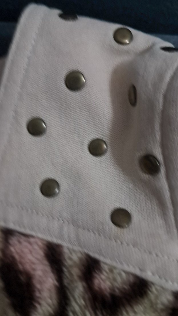 Kahverengi Leopar Desenli Çocuk yeleği - Görsel 3