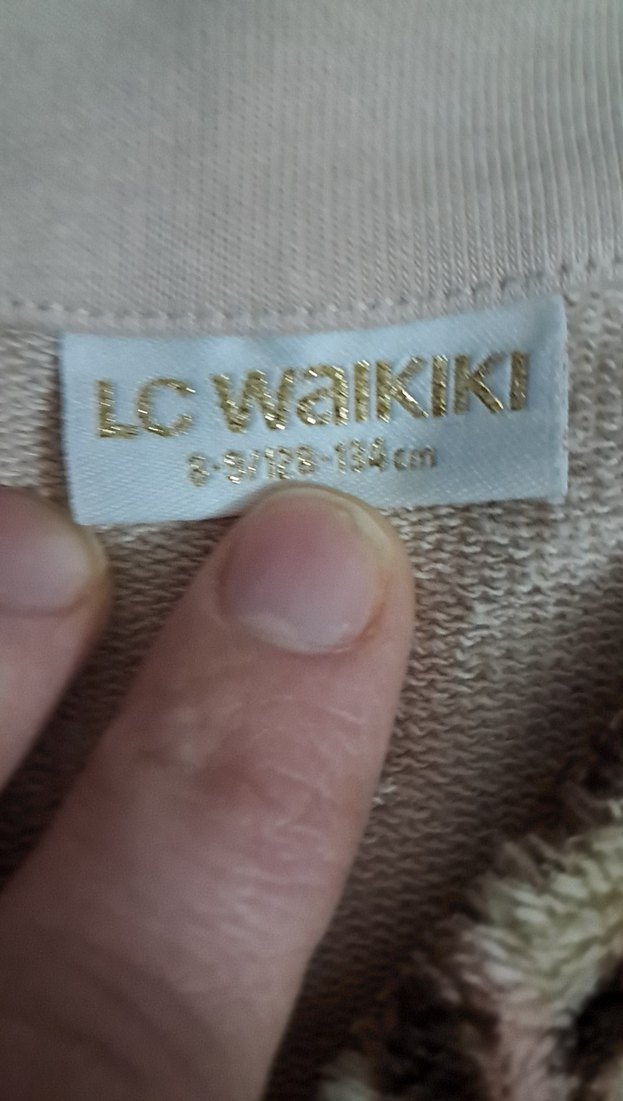 Kahverengi Leopar Desenli Çocuk yeleği - Görsel 4