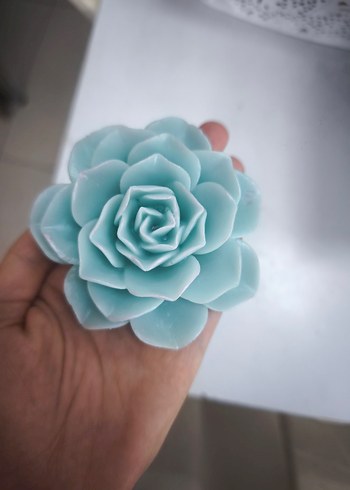 Zara Home Renkli Gül Şeklinde Mum Seti