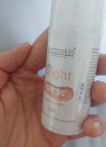 Beden Dermoskin Fondöten Light Bb Cc Krem