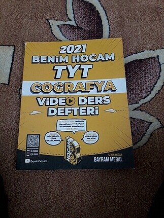  Benim hocam tyt coğrafya video ders defteri