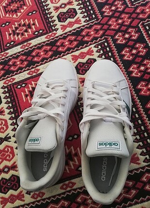 Adidas Grand courte base erkek beyaz spor ayakkabı 