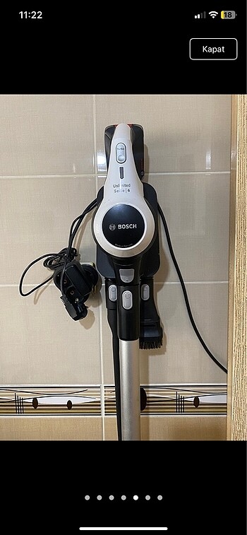 Bosch dik süpürge