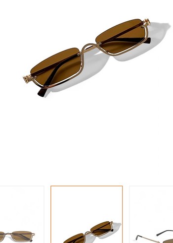 Gri Çerçeveli Kadın Güneş Gözlüğü - Görsel 4