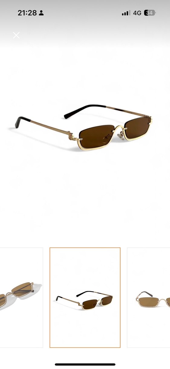 Gri Çerçeveli Kadın Güneş Gözlüğü - Görsel 5