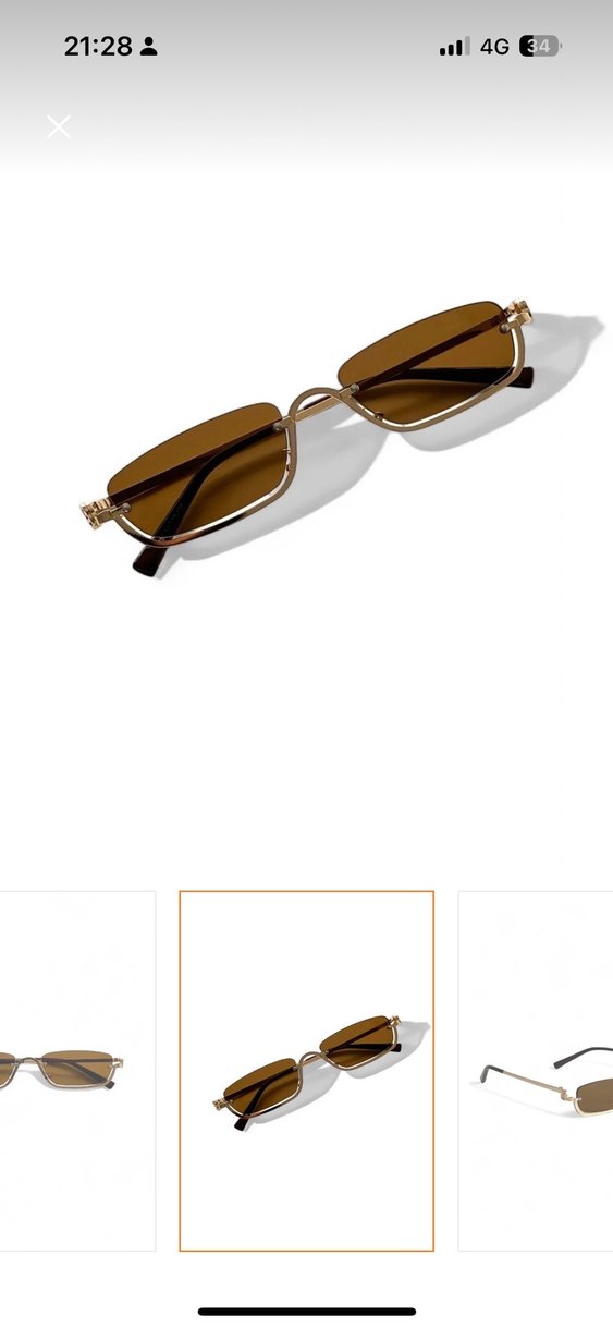 Gri Çerçeveli Kadın Güneş Gözlüğü - Görsel 4