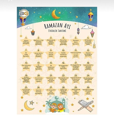 Ramazan takvim