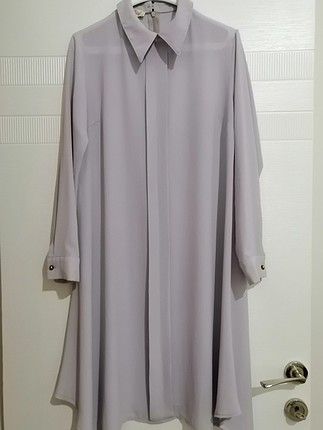Lila asimetrik tunik