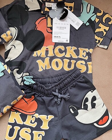 Zara Mıckey Mouse Takım