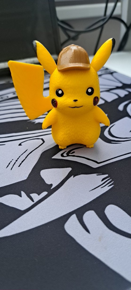 ışıklı pokemon Dedektif Pikachu Figürü - Görsel 3