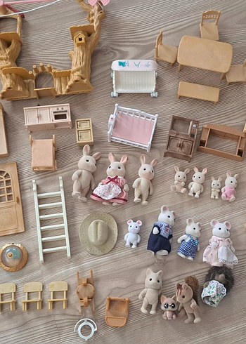 epoch sylvanian families tavşan fare  fiyat sorabilirsiniz. - Görsel 9