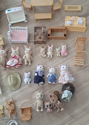epoch sylvanian families tavşan fare  fiyat sorabilirsiniz. - Görsel 8