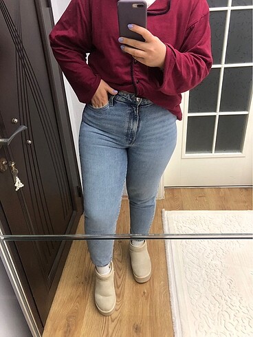 xl Beden mavi Renk Mavi jean pantolon