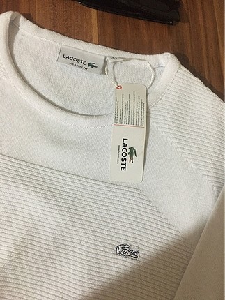 Lacoste Sıfır lacoste kazak