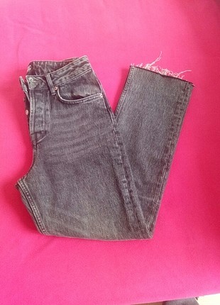 Siyah mom jeans