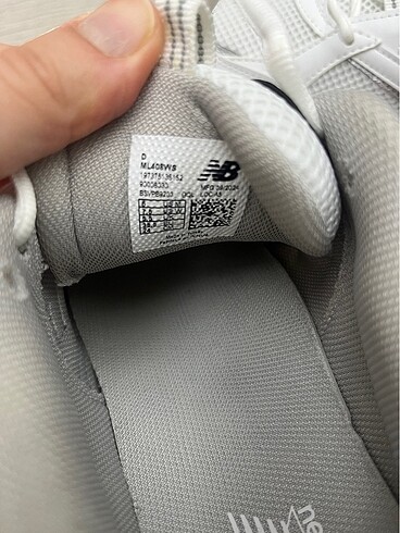 38,5 Beden beyaz Renk New balance ayakkabı