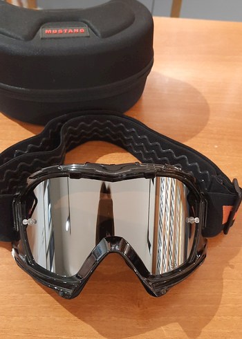 Mustang Siyah Erkek Kayak Gözlüğü - Görsel 3