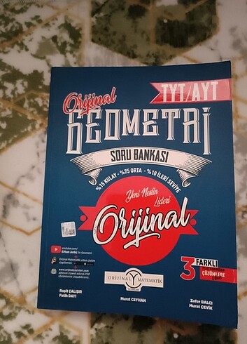 Orijinal yayınları Geometri 