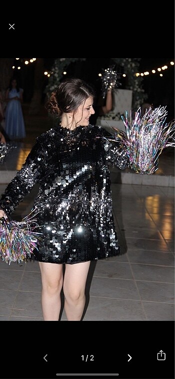 H&M After party elbise