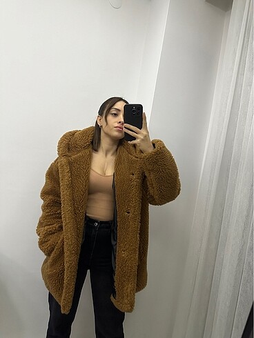 Peluş mont