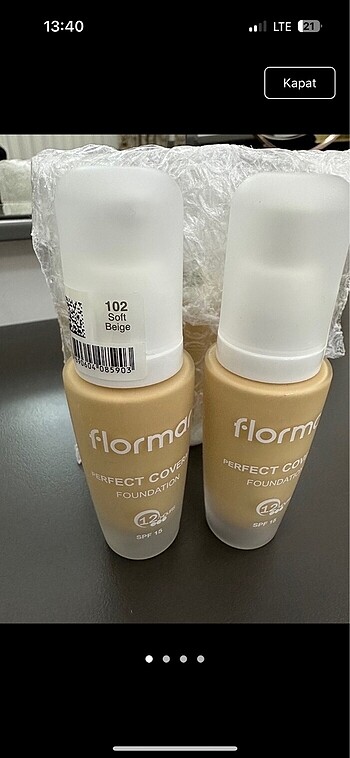 Flormar fondöten
