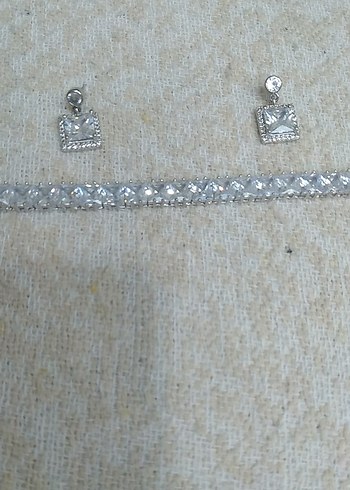 Gri Zincir Detaylı Kadın Bileklik - Görsel 6