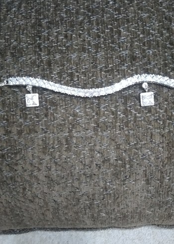 Gri Zincir Detaylı Kadın Bileklik - Görsel 2