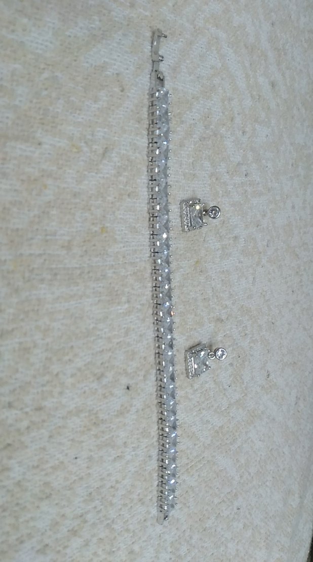 Gri Zincir Detaylı Kadın Bileklik - Görsel 4