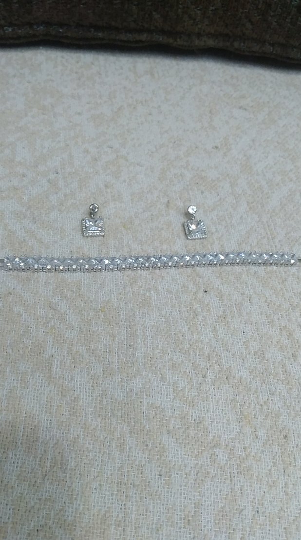 Gri Zincir Detaylı Kadın Bileklik - Görsel 3