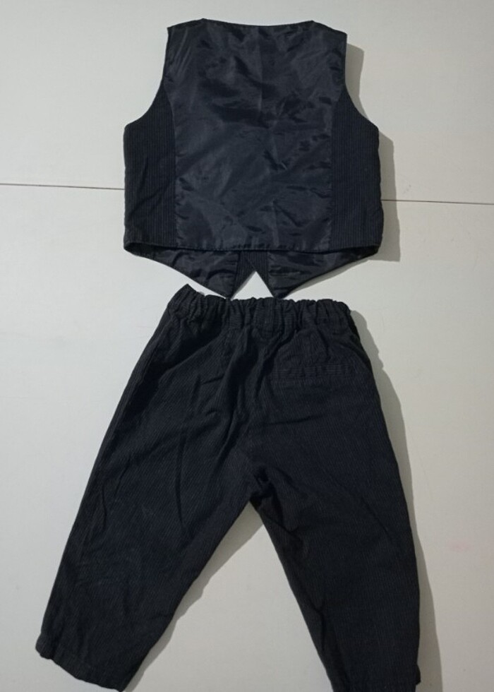 H&M yelek pantalon takım - Görsel 4