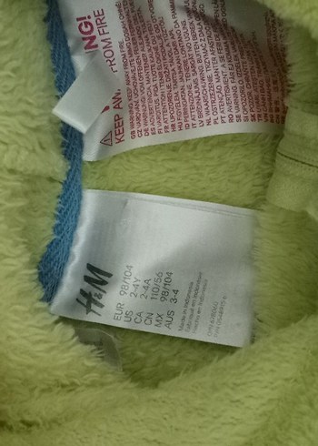 H&M polar tulum salopet - Görsel 2