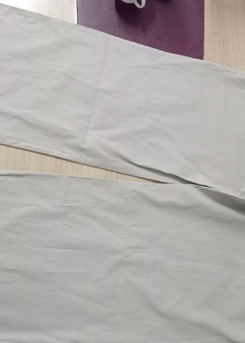 Gri Kumaş Çok Şık Pantolon - Görsel 5