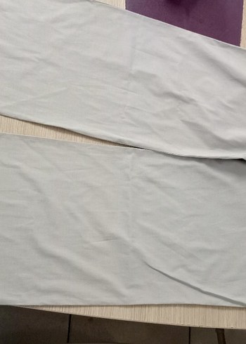 Gri Kumaş Çok Şık Pantolon - Görsel 2