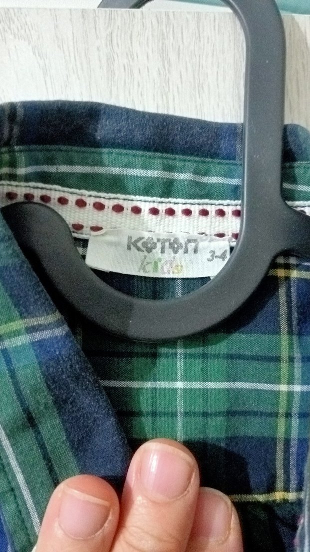 Koton 3-4 Yaş, Ekoseli Gömlek - Görsel 2