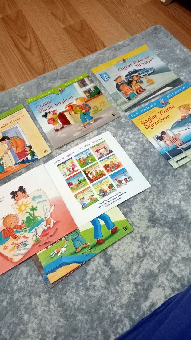 İlk Okuma Kitapları Seti - Çağlar Serisi, 7 kitap - Görsel 2