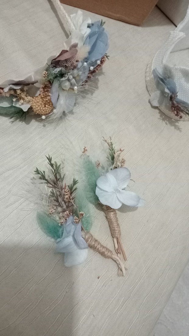 Erkek bebek için lohusa taç ve süs - Görsel 4