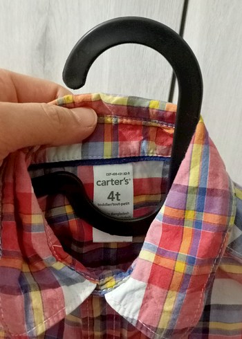 Carters 4 yaş,çok şık gömlek - Görsel 3