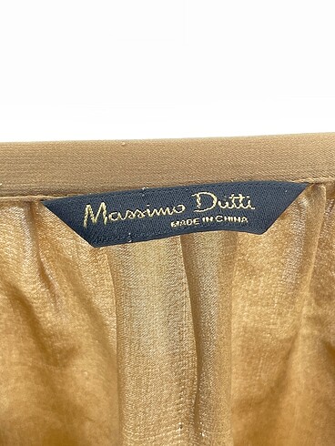 42 Beden kahverengi Renk Massimo Dutti Bluz %70 İndirimli.