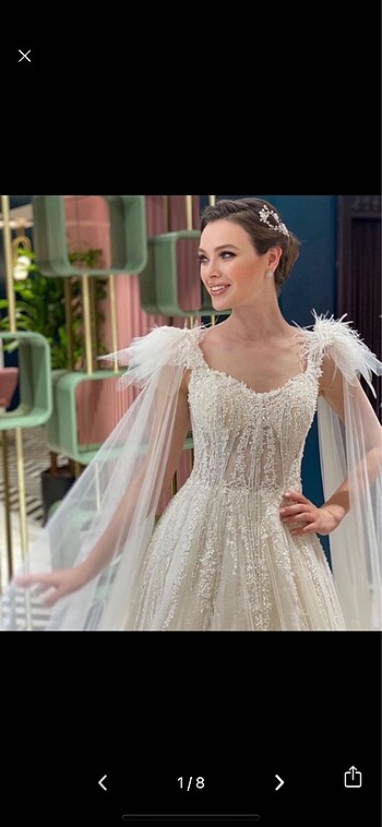 Aysira gelinlik - Görsel 3