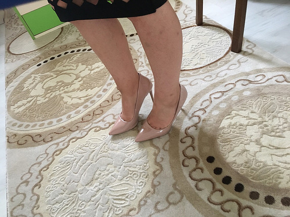 40 Beden Vizon rengi stiletto 
