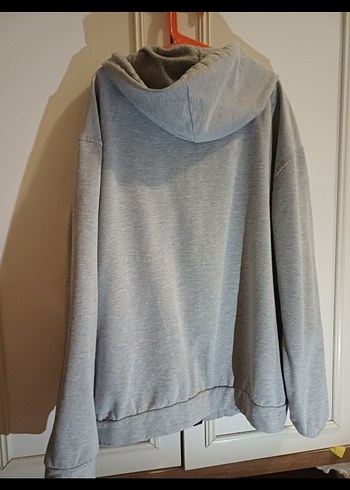 Gri Fermuarlı Erkek çocuk Sweatshirt - Görsel 2