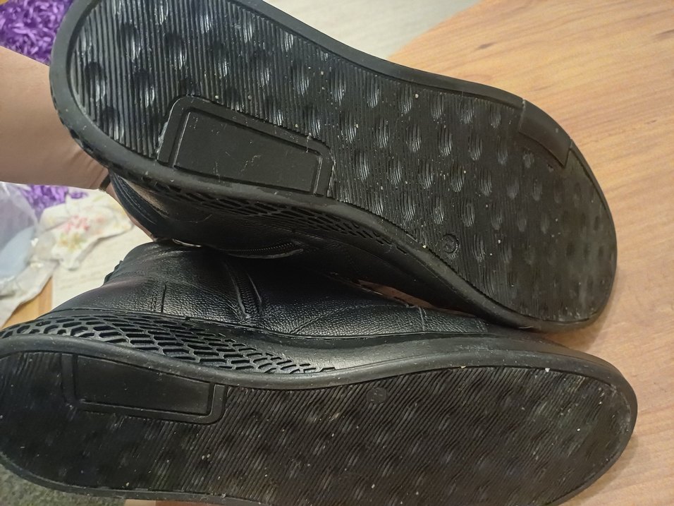 Siyah Deri Bağcıklı Erkek Bot - Görsel 4