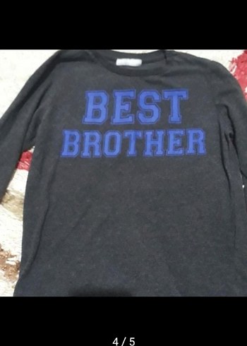 Erkek Çocuk Uzun Kollu Baskılı Sweatshirt - Görsel 4