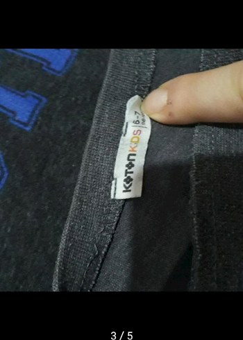 Erkek Çocuk Uzun Kollu Baskılı Sweatshirt - Görsel 3