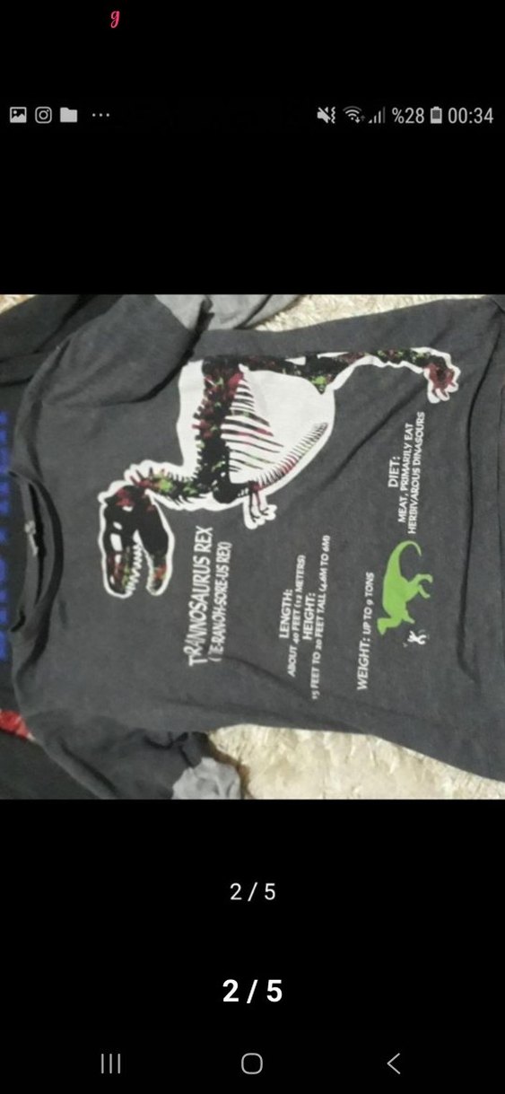 Erkek Çocuk Uzun Kollu Baskılı Sweatshirt - Görsel 2