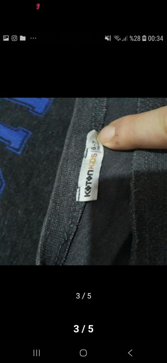 Erkek Çocuk Uzun Kollu Baskılı Sweatshirt - Görsel 3