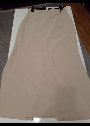 Nakışlı, uzun, bej kadın abiye - Görsel 8