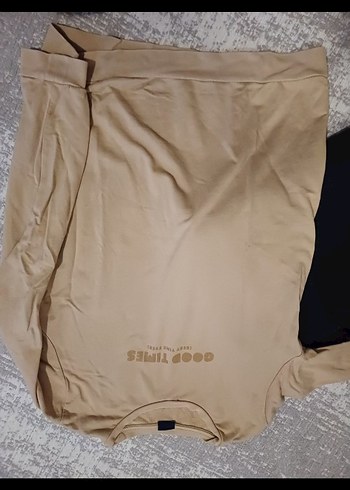 erkek çocuk Kahverengi Baskılı Süet Sweatshirt - Görsel 2